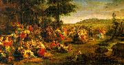 Peter Paul Rubens The Village Wedding oil painting
